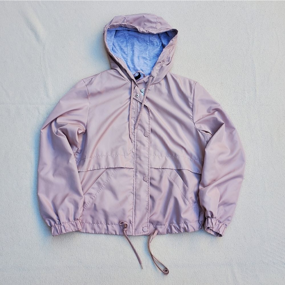 Divided H&M Powder Pink Hooded Jacket